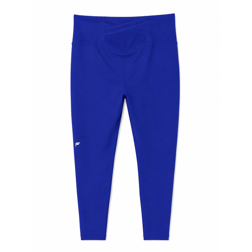 Fabletics Motion365 Trinity High Waisted Pocket Legging Blue 4X NWT